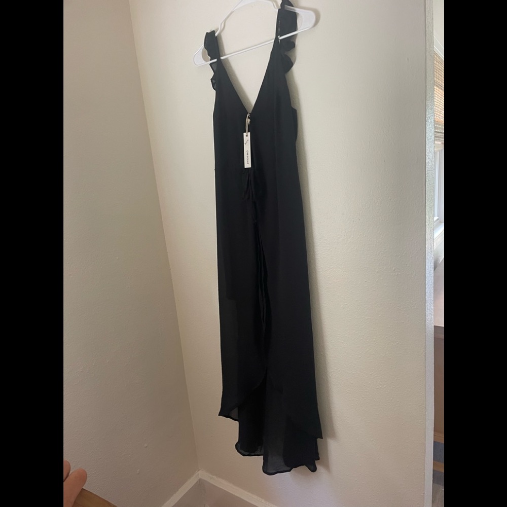 Crescent MIDI dress, from boutique, NWT, size M, sheer